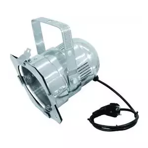 Spot Halogen PAR-38 reflector lamp EUROLITE model 41929100, silver finish