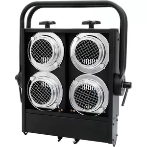 Halogen blinder EUROLITE Audience Blinder 4×PAR-36 black — 4‑lamp stage blinder