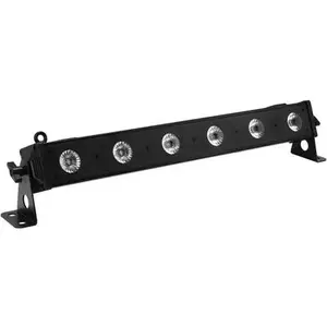 LED effect light EUROLITE DMX BAR-6 — 6 LEDs, compact DMX-controlled bar