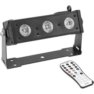 Световой эффект LED EUROLITE BAR-3 DMX 3 светодиода — компактный сценический/стробосвет с DMX