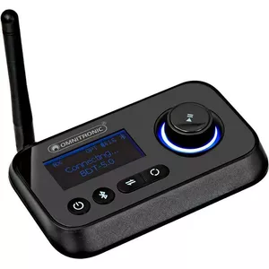 Bluetooth transceiver Omnitronic BDT-5.0 Bluetooth 5.0 range 30 m