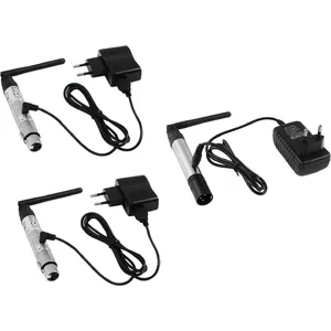 Lighting DMX wireless set EUROLITE QuickDMX Set Sender 1x + Receiver 2x (model 20000027)