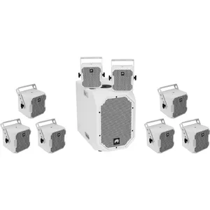 Активная акустическая система Omnitronic BOB-10A ws с 8× BOB-4 ws (модель 20000537)