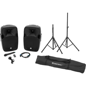 Активная акустическая пара Omnitronic XFM-212AP с подставкой MOVE MK2