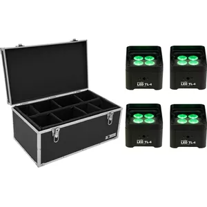 LED truss light set EUROLITE TL-4 4x with transport case