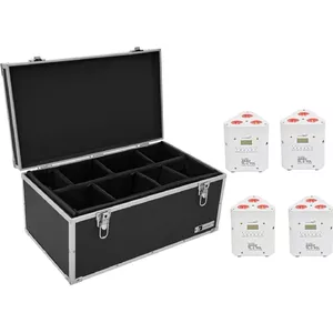Световой набор EUROLITE 4x AKKU TL-3 TCL white — портативный аккумуляторный свет