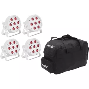 LED spot light EUROLITE SLS-7 HCL 4x White with soft bag