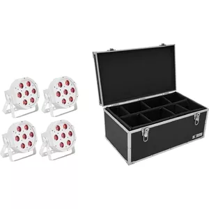 LED Floor Light EUROLITE SLS-7 HCL White 4x – stage/tintable white fixtures, 4 LEDs