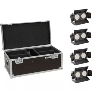 LED‑набор EUROLITE CBB-2 WW/CW Fairlight 4x — комплект из 4 светильников, тёплый/холодный белый