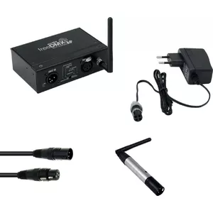 Wi‑Fi DMX Interface EUROLITE freeDMX AP with QuickDMX Transmitter and DMX Cable