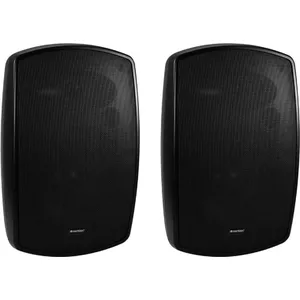 Wall speaker Omnitronic OD-8, 8 Ω, black, compact fixed-mount loudspeaker