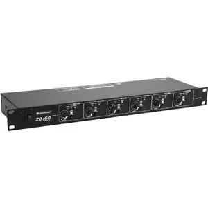 Zoning distributor Omnitronic ZD-160B 16-zone 100V line audio splitter
