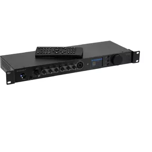 Internet/DAB+ radio preamplifier Omnitronic EP-220NET with Bluetooth