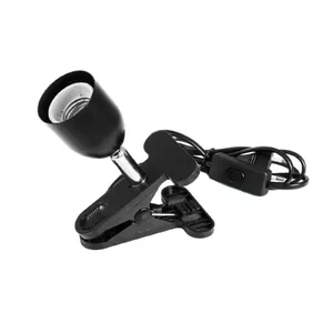 Lamp base Eurolite 9460120N Metal Plastic Black 143mm 1.4m Cable