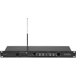 Preamp Omnitronic EP-220PR with MP3 player and FM radio
