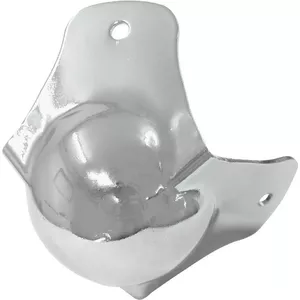 Steel corner with 3 legs Roadinger 41 mm – protective flightcase corner
