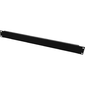 Rack front panel Omnitronic Z-19U Steel Black 1U