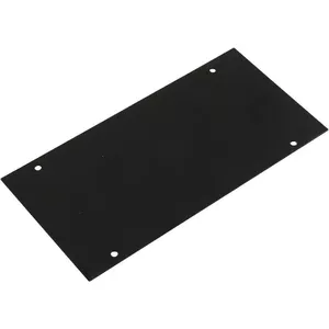 Blanking Panel Omnitronic Modul 2U 176x88 mm for Rack Modules