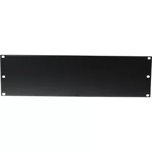 Rack Front Panel Omnitronic Z-19U Steel Black 3U (3HE) for 19-inch Rack