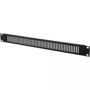 Front panel Omnitronic ZL-19 sw 1HE — 1U, black front panel for 19" rack