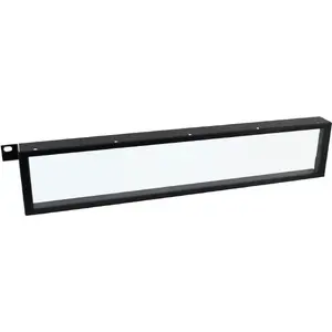 Protective front cover Omnitronic 3010092E 1U transparent — rack accessory for 19" equipment