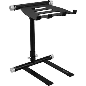 Laptop Rack Omnitronic SLR-X Black — adjustable height, portable laptop stand