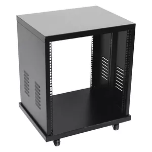 Freestanding rack Roadinger 30103170 12U Black 50 kg capacity
