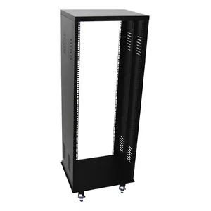 Freestanding rack Roadinger 30103210 30U Black 100 kg capacity