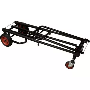 Transport Cart Roadinger Stage Donkey XL 30103700 Heavy-duty folding design, portable equipment trolley