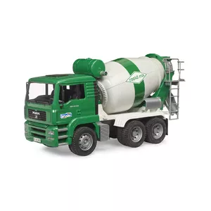 Concrete mixer truck BRUDER MAN TGA — ABS toy, recommended age 3+