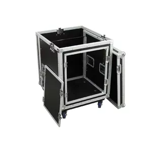 Flight case Roadinger 3010999N Plywood Black Silver 27.4 kg