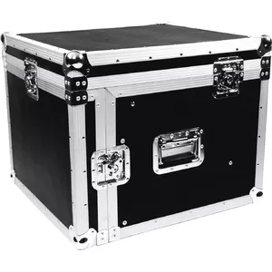 Rack case Roadinger Spezial-Kombi-Case Profi 6HE – Roadinger 6U rack transport case