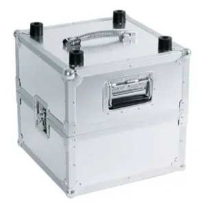 Hard case Roadinger 30110025 for Records Plywood Aluminium 375x375x440mm