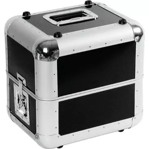 Flight case Roadinger Platten-Case ALU 50/50 rounded black — aluminum 50×50 format, rounded corners