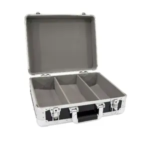 Hard case Roadinger 3012205B for Records Black 425x380x175 mm