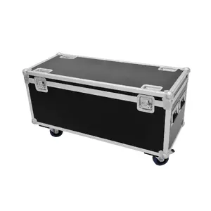 Hard shell case Roadinger 30126925 Aluminium Birch Black 17.9 kg