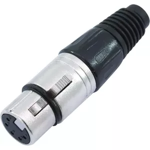 OMNITRONIC XLR Buchse 5pol sw (30208425)