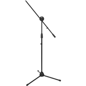 Microphone stand Omnitronic MS-4 Pro with boom arm, black