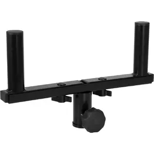 Speaker Stand Fork Omnitronic GBE-1 height adjustable steel, fork-style speaker mount