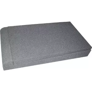 Rubber Isolation Pad Omnitronic 6000450P 170×300×40 mm for Equipment Vibration Dampening