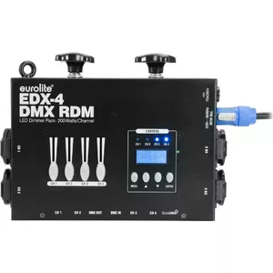 LED dimmer pack EUROLITE EDX-4 DMX RDM 4-channel 10 A