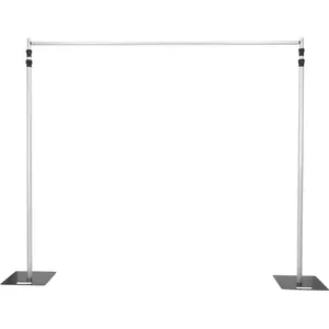 Portable Mobile Curtain Stand EUROLITE MCS-4248, adjustable height, collapsible frame