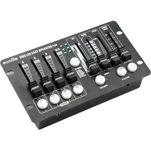 LED DMX controller EUROLITE DMX LED EASY Operator 4x4 4 Channels, compact 4-channel lighting controller