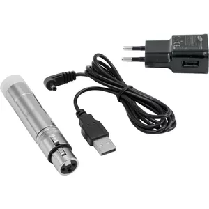 Wireless DMX Receiver EUROLITE AKKU QuickDMX 70064699 battery powered wireless DMX receiver