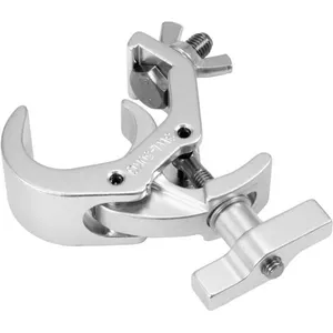 Suspension Hook EUROLITE Quick-Lock DEC-250 Silver — compact quick-release rigging hook