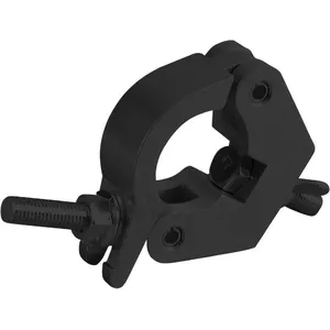 Clamp EUROLITE TPC-30S black – lighting/rigging clamp, compact black finish