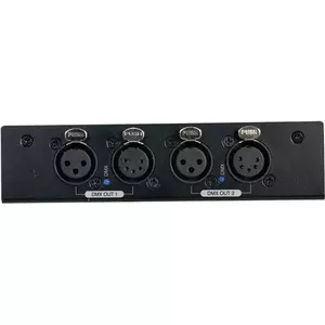DMX splitter EUROLITE DMX Split 2 3/5-Pin — 1 input to 2 outputs, supports 3-pin and 5-pin DMX