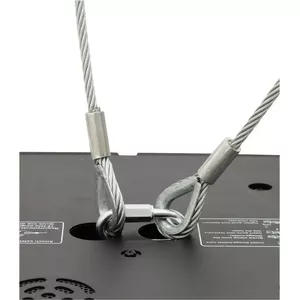Drošības virve EUROLITE A 4x1000 mm, darbspējas līdz 15 kg, modelis 58010344