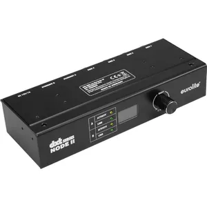 Устройство DMX Pixel Art‑Net Node EUROLITE DXT 70064851, мост Art‑Net в DMX, 2 универса