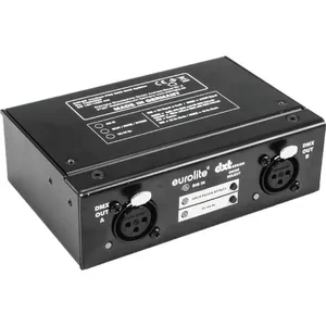 DMX RDM Splitter EUROLITE DXT-SP 1in/2out (model 70064866)